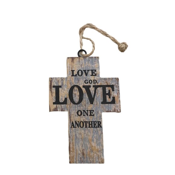 Christmas Ornaments Holidays Plaid Snowman Cross Snowman Minnie Mouse Lot of Six - Picture 4 of 9